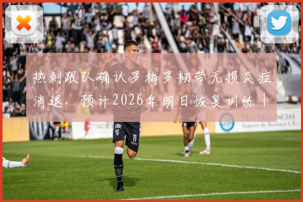 热刺跟队确认罗梅罗韧带无损炎症消退,预计2026年明日恢复训练|最新伤情报道与复出时间分析